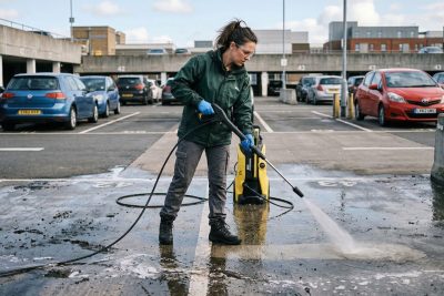 Car Park Pressure Washing